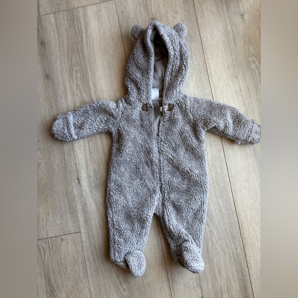 Carters hooded Sherpa bunting